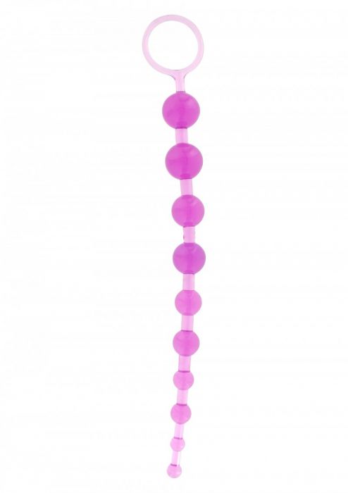 Toyjoy - Thai Toy Anal Beads Purple 30cm
