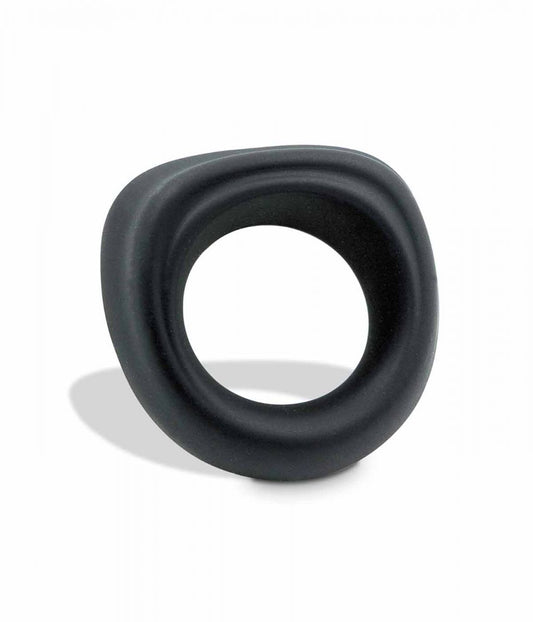 MR COCK - TRAPEZE SILICONE COCKRING BLACK