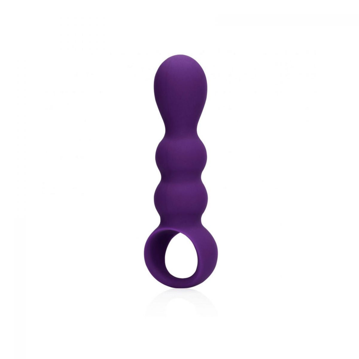 LOVELINE - TEARDROP SHAPED ANAL VIBRATOR CLEAR PURPLE