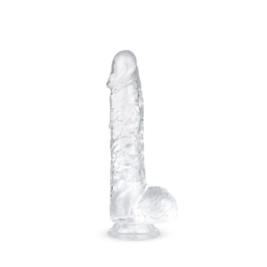 EASYTOYS - JELLY DILDO WITH BALLS 15 CM