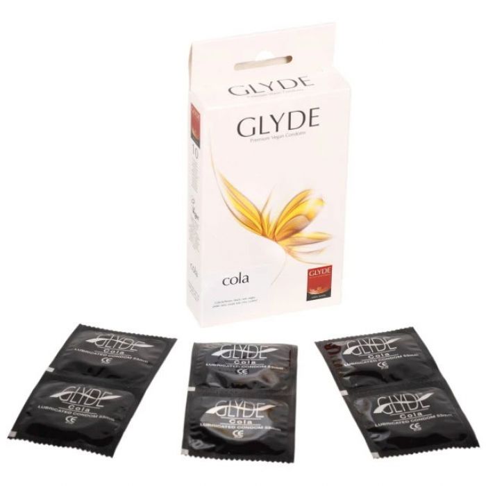 GLYDE - ULTRA CONDOMS COLA 10PCS