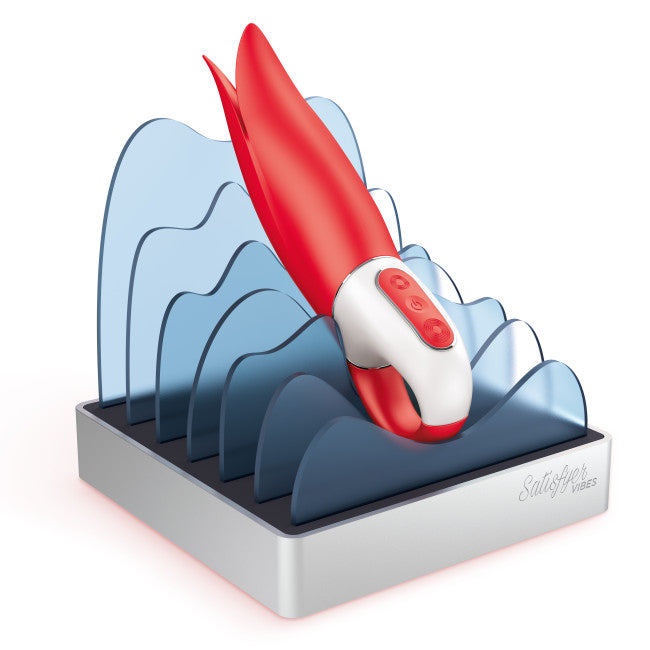 Satisfyer Power Flower Κλειτοριδικός Δονητής 18cm Κόκκινος