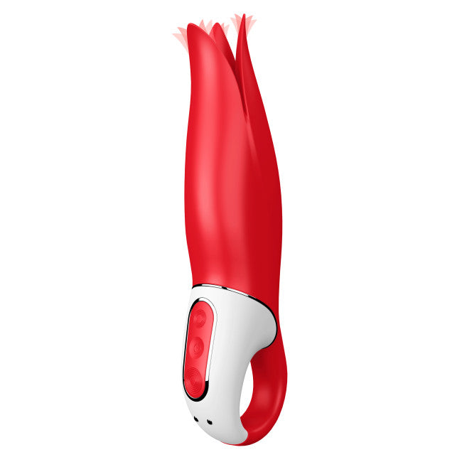 Satisfyer Power Flower Κλειτοριδικός Δονητής 18cm Κόκκινος